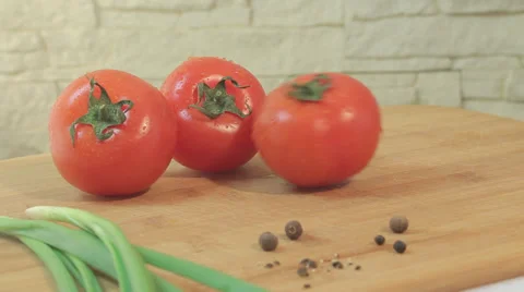 Tomatoes Stock Footage 38418013