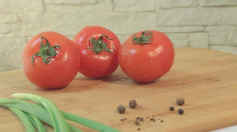 Tomatoes Stock Footage 38418063