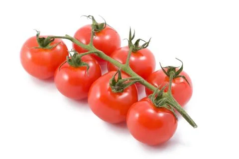 Tomatoes isolated Stock Photos