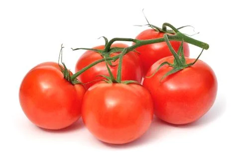 Tomatoes isolated Stock Photos