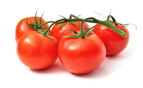 Tomatoes isolated Stock Photos