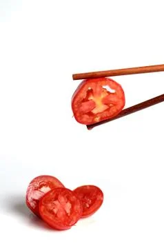 Tomatoes isolated on white background Fotos de archivo