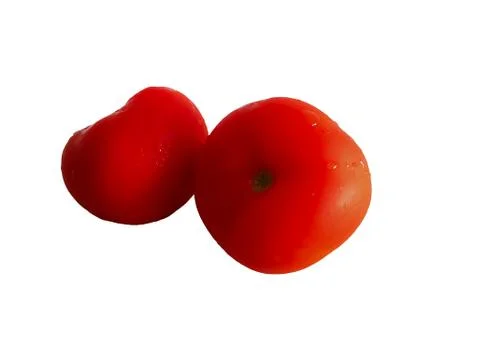 Tomatoes isolated on white background Stock Photos