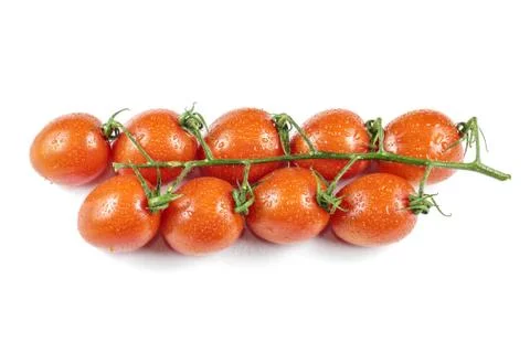 Tomatoes isolated on white background Stock Photos