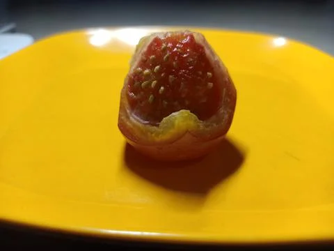 Tomatoes on a plate Stock Photos