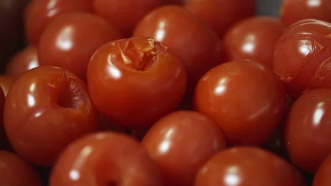 Tomatoes prepared for cooking Видео 105839538