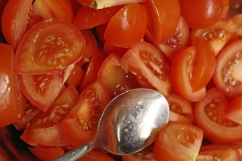 Tomatoes ready to eat Stock Photos