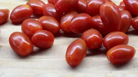 Tomatoes Roma falling - 4K Copyright Free Stock Video Stock Footage 185907300