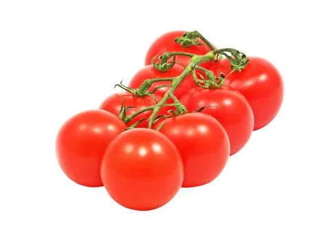 Tomatoes.isolated. Foto stock