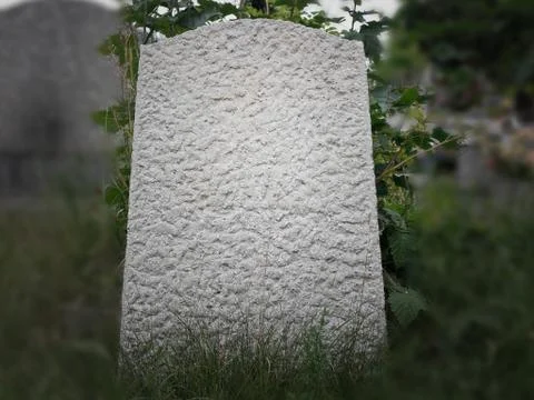 Tomb Cemetery Background Empty Copy Space Stock Photos