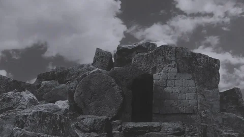 Tomb of Christ Stock Footage 91551544