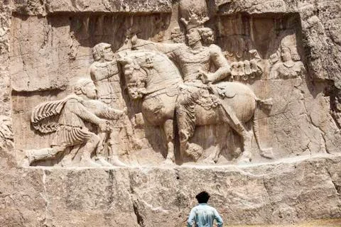 Tomb of Darius Stock Photos