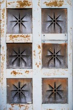 Tomb door texture Stock Photos