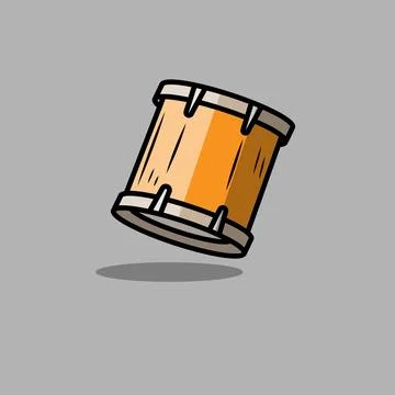 Tomb Drum Stock Illustration