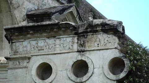 Tomb of Evrisak Stock Footage 90739427