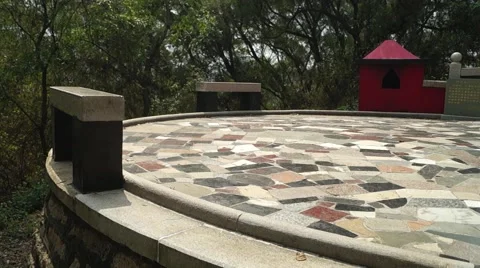 The tomb on the mountain Stock Footage 48101156