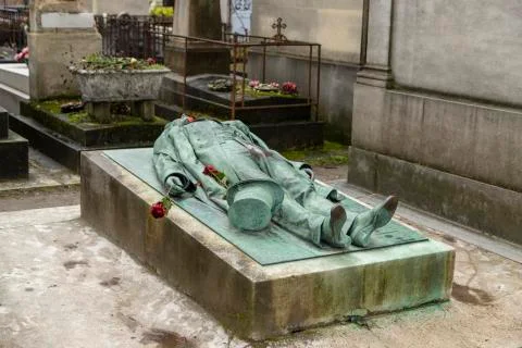 Tomb in paris Stock Photos