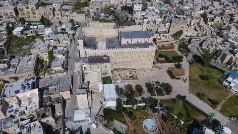 Tomb of the Patriarchs Stock Footage 73918544