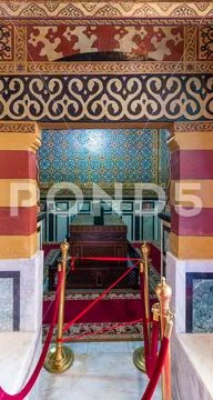 Tomb of Sidi Badran, Attached to Abdeen royal palace, Cairo, Egypt Stock Photos