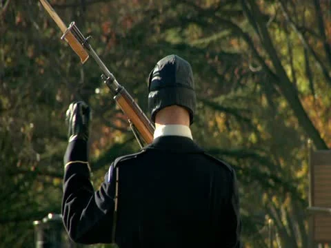 Tomb of the Unknown Soldier Stock Footage 22240382