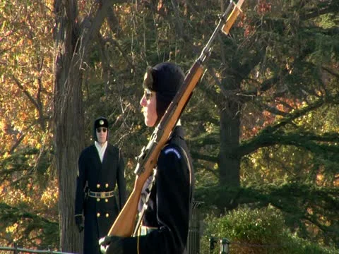Tomb of the Unknown Soldier Stock Footage 22240604