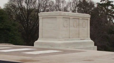 Tomb of the Unknown Soldier Stock Footage 24615214