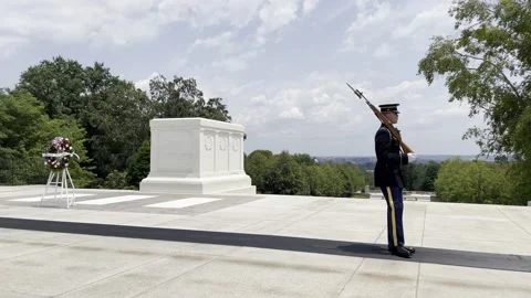 Tomb of Unknown Soldier Video stock 157124334