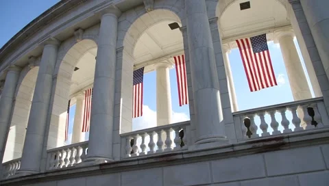 Tomb of the Unknown Soldier Static Stock-Footage 1096145