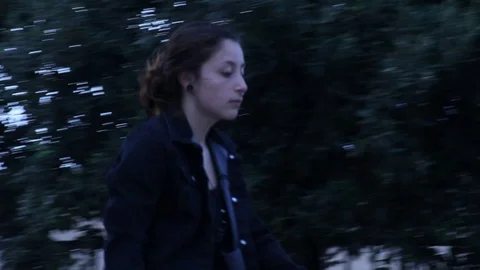 Tomboy getting ready to skate Stock Footage 109109552