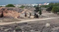 Tombs of the King review in Pafos city, Cyprus HD Footage