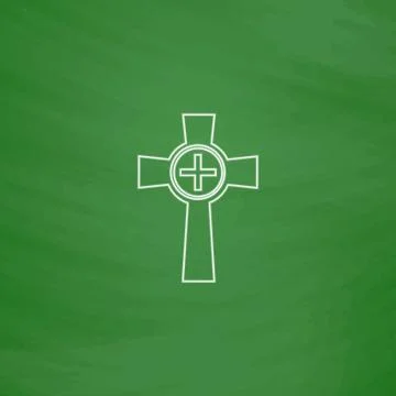 Tombstone computer symbol Stock Illustration