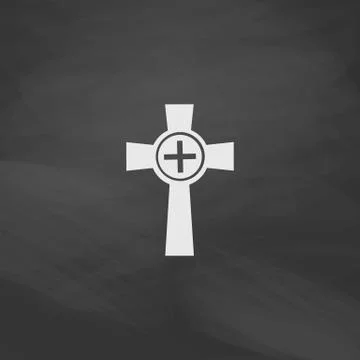 Tombstone computer symbol Stock Illustration