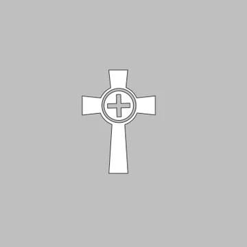 Tombstone computer symbol Stock Illustration