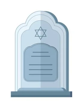 Tombstone crypt vector construction for dead people isolated on white background Ilustración de archivo