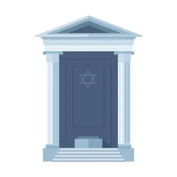 Tombstone crypt vector construction for dead people Ilustración de archivo
