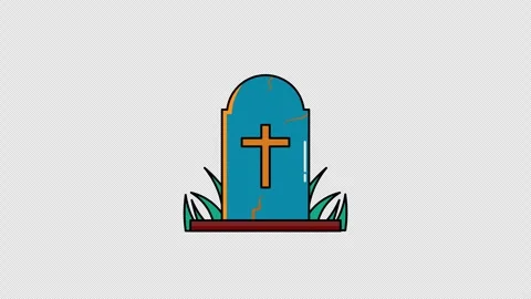 Tombstone Stock Footage 289271249