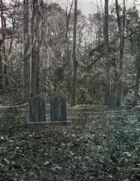 Tombstones Stock Photos