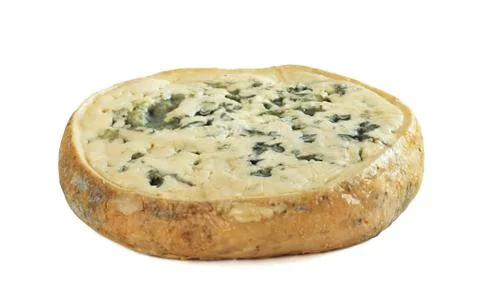 Tomme d'ambert blue cheese Stock Photos