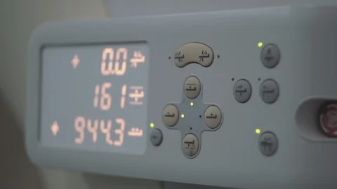 Tomograph position adjustment display 2 Stock Footage 101478488