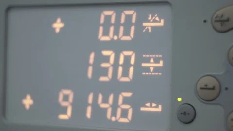Tomograph position adjustment display Stock Footage 101478470