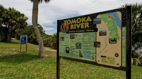 Tomoka State Park, Ormond Beach, Florida Stock Photos