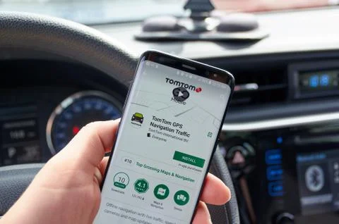 TomTom GPS Navigation Traffic application Фото