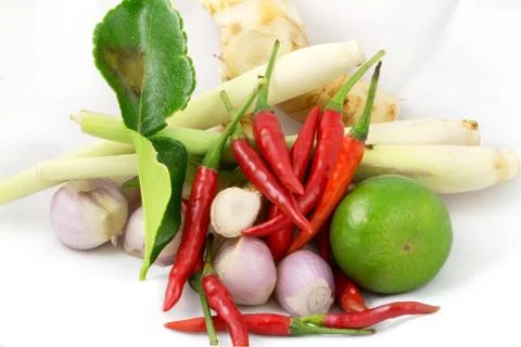 Tomyam ingredient Stock Photos