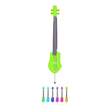 Tone cello vector cartoon graphic Stock Illustration