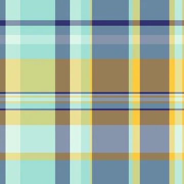 Tone fabric pattern seamless, slim texture textile background. Deep check v.. Stock Illustration
