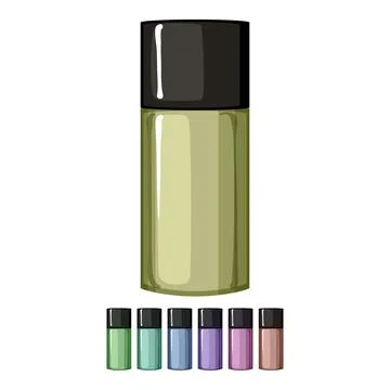 Tone foundation cream cartoon vector graphic Stock Illustration