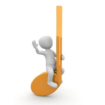 Tone riding Stock Illustration