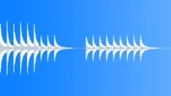 Tone Static Tones Church Bell Tolls Interior Sharp Notes Two Sets Of Nine Rings Sound Effect