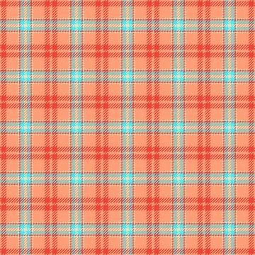 Tone vector check fabric, checks textile texture seamless. Coloured pattern.. Stock Illustration