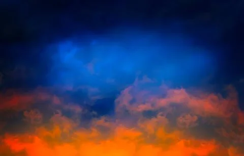 Toned Clouds Background Foto stock